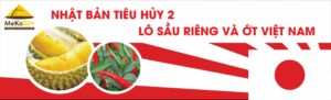 NHẬT BẢN TIÊU HỦY 2 LÔ SẦU RIÊNG VÀ ỚT VIỆT NAM, THỊ TRƯỜNG KHÓ TÍNH HAY LỖI TỪ NGUỒN CUNG?