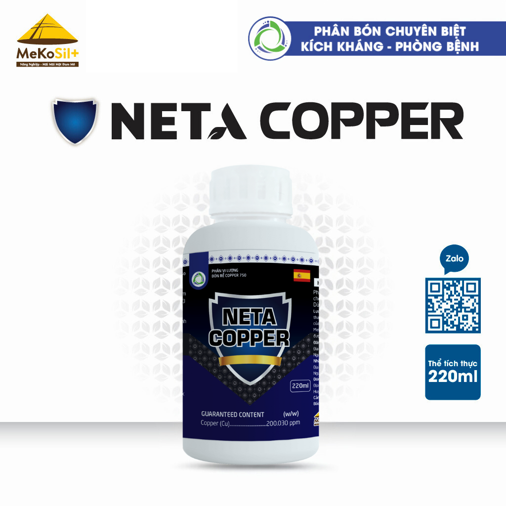 NETA COPPER - Phân bón kích kháng phòng bệnh