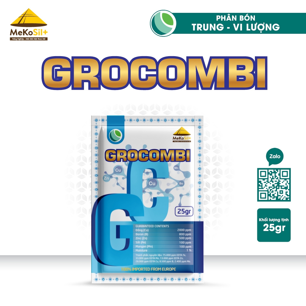GROCOMBI - Phân bón Trung Vi lượng