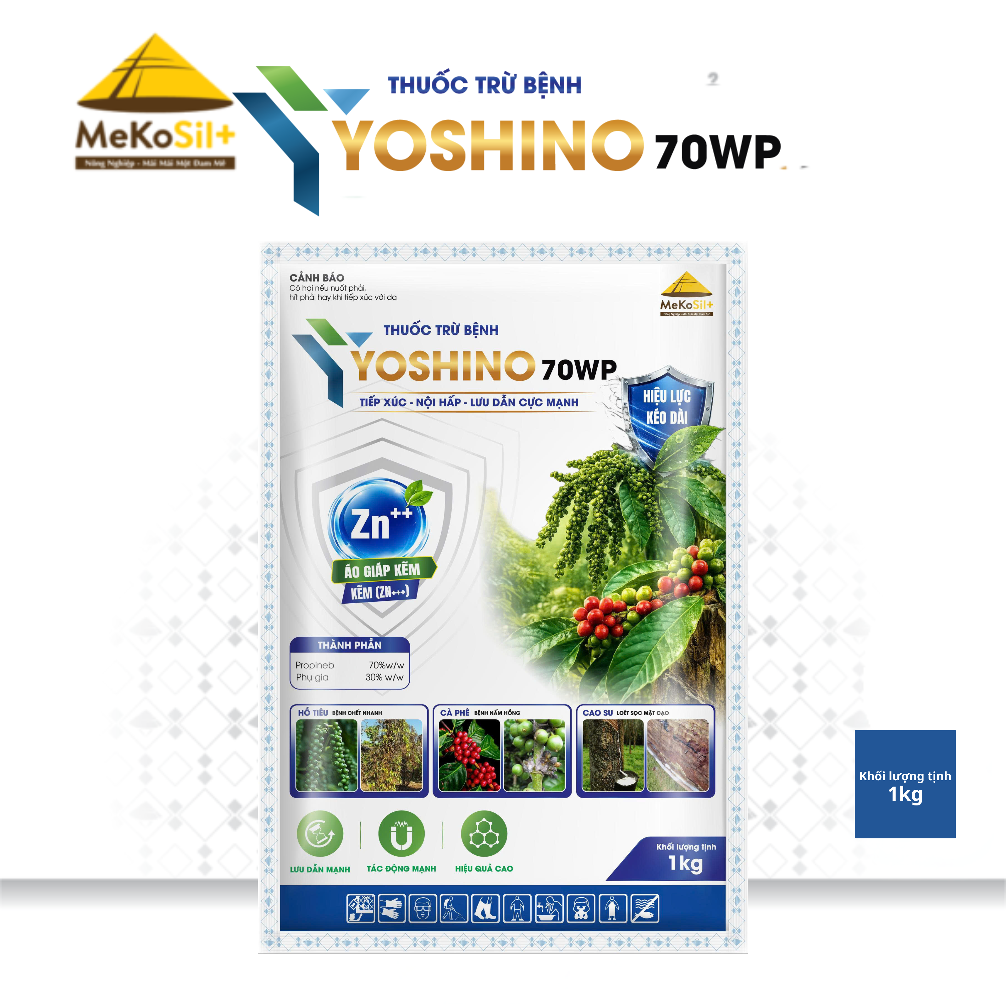 Thuốc trừ bệnh YOSHINO 70WP Thuốc trừ bệnh YOSHINO 70WP